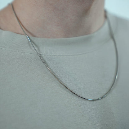 Snake Chain Halskæde 1,4 mm