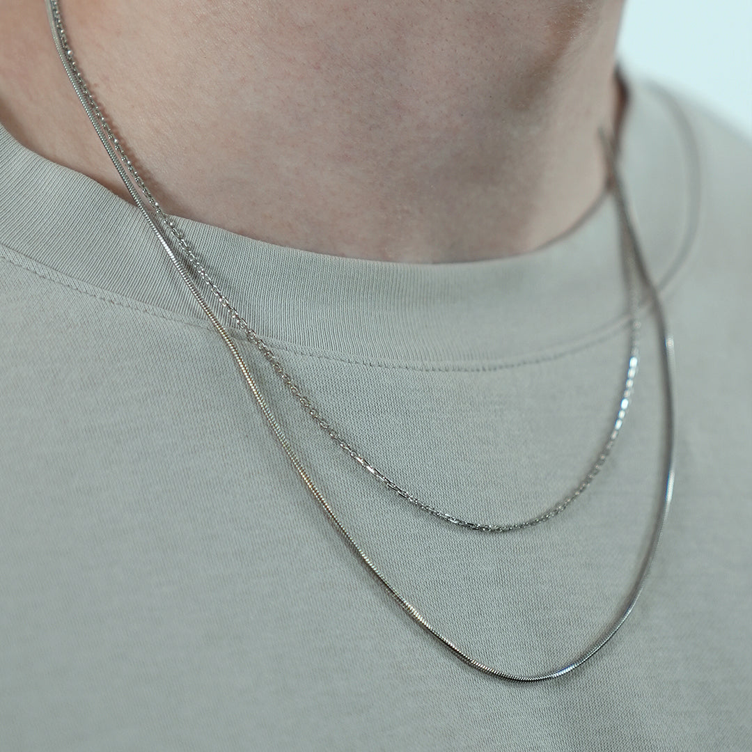 Clip Chain Halskæde 1,6 mm