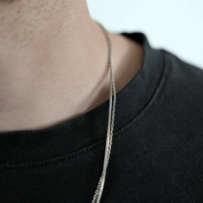 Snake Chain Halskæde 1,4 mm