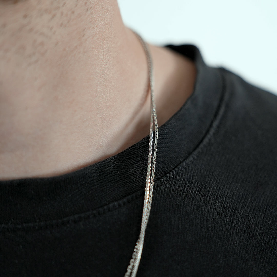Clip Chain Halskæde 1,6 mm