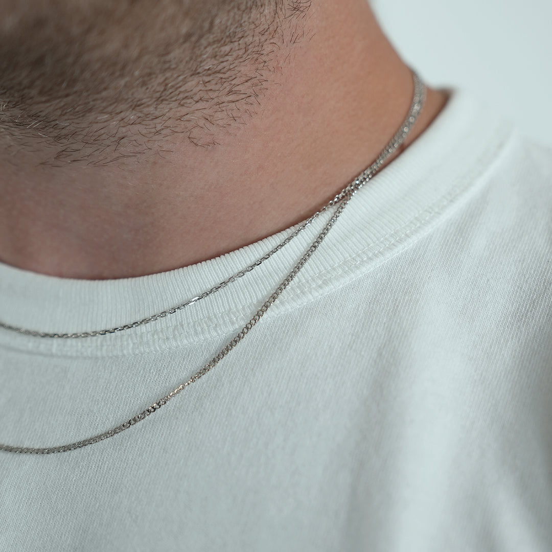Cuban Chain Halskæde 2 mm