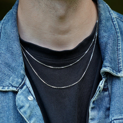 Cuban Chain Halskæde 2 mm