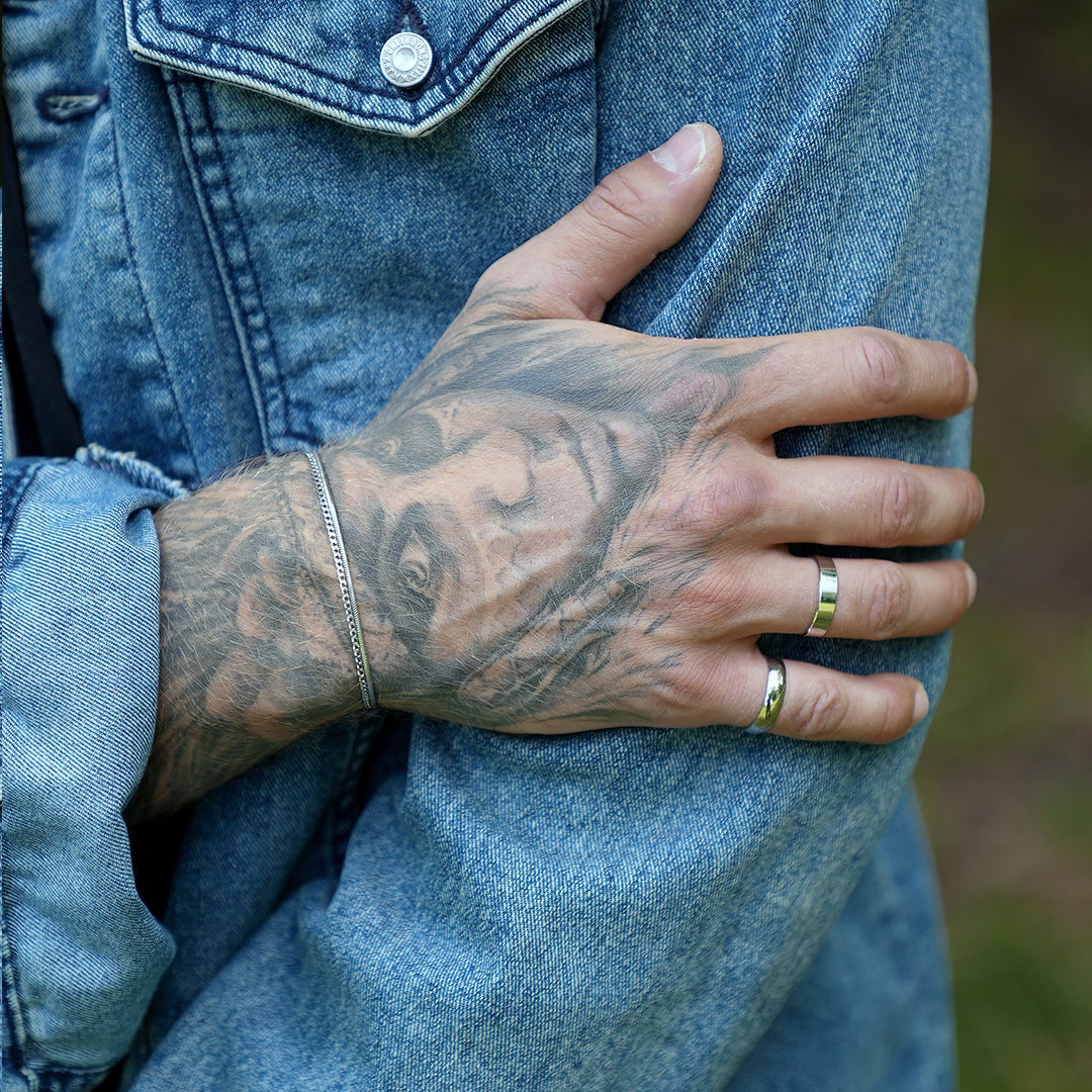 Cuban Chain Armbånd 2 mm