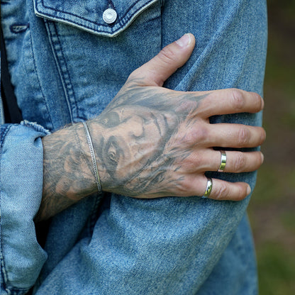 Cuban Chain Armbånd 2 mm