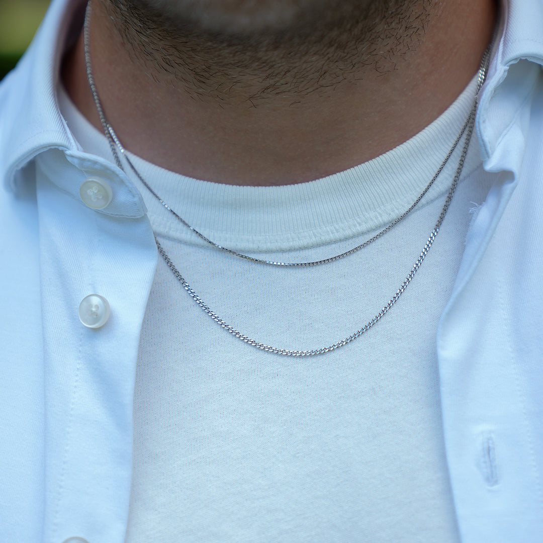 Cuban Chain Halskæde 2 mm