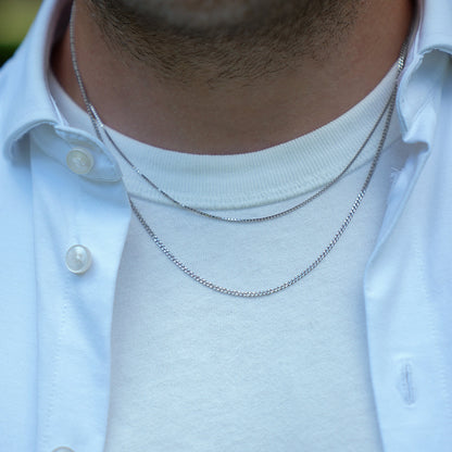 Cuban Chain Halskæde 2 mm