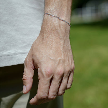 Cuban Chain Armbånd 2 mm