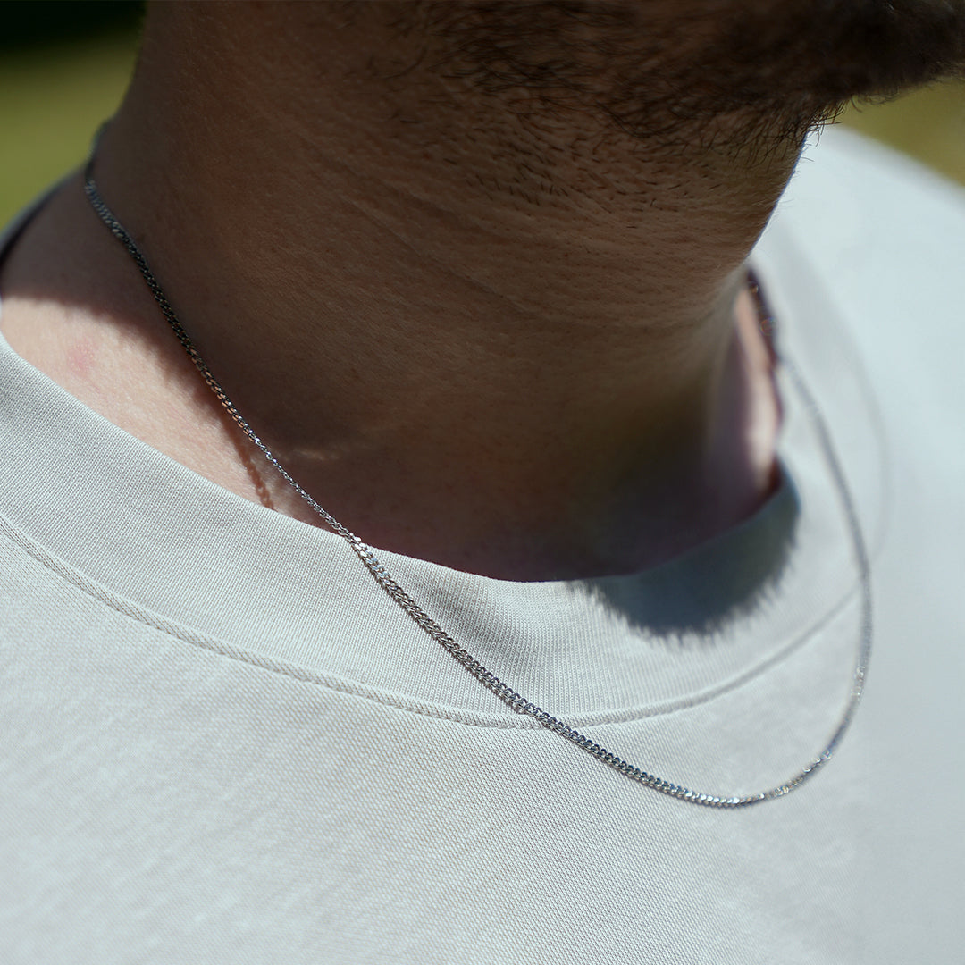 Cuban Chain Halskæde 2 mm