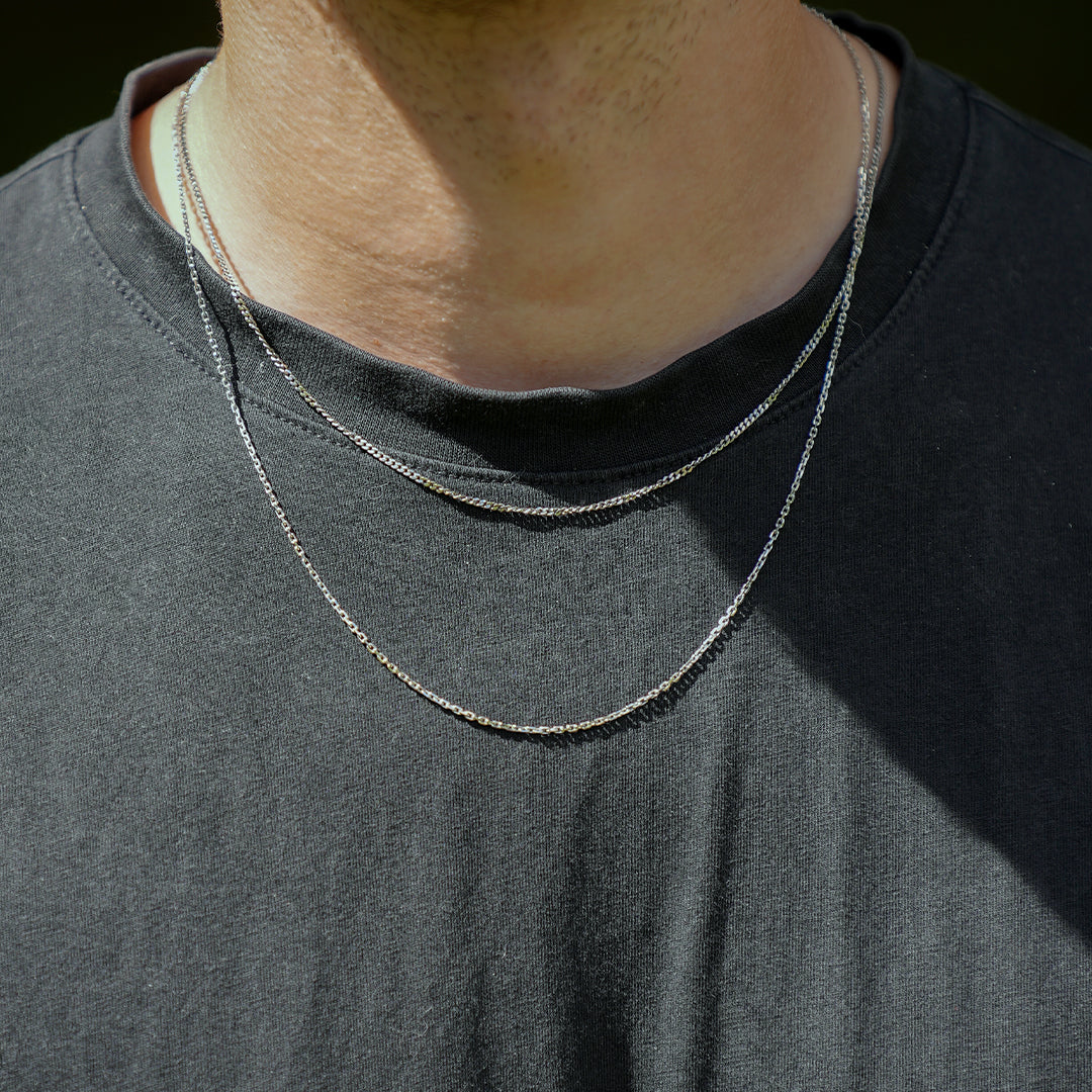 Cuban Chain Halskæde 2 mm