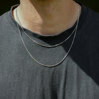 Cuban Chain Halskæde 2 mm