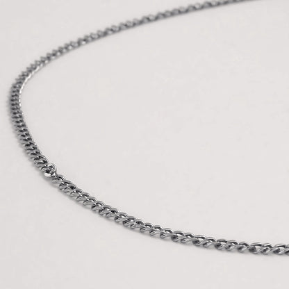 Cuban Chain Halskæde 2 mm