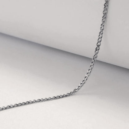 Cuban Chain Halskæde 2 mm