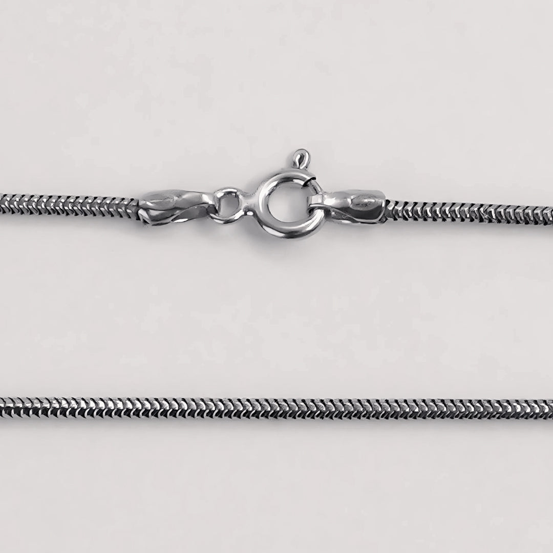 Snake Chain Halskæde 1,4 mm