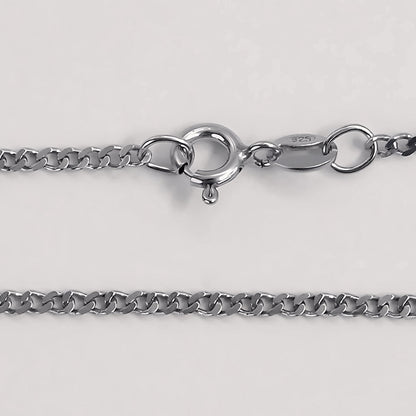 Cuban Chain Halskæde 2 mm